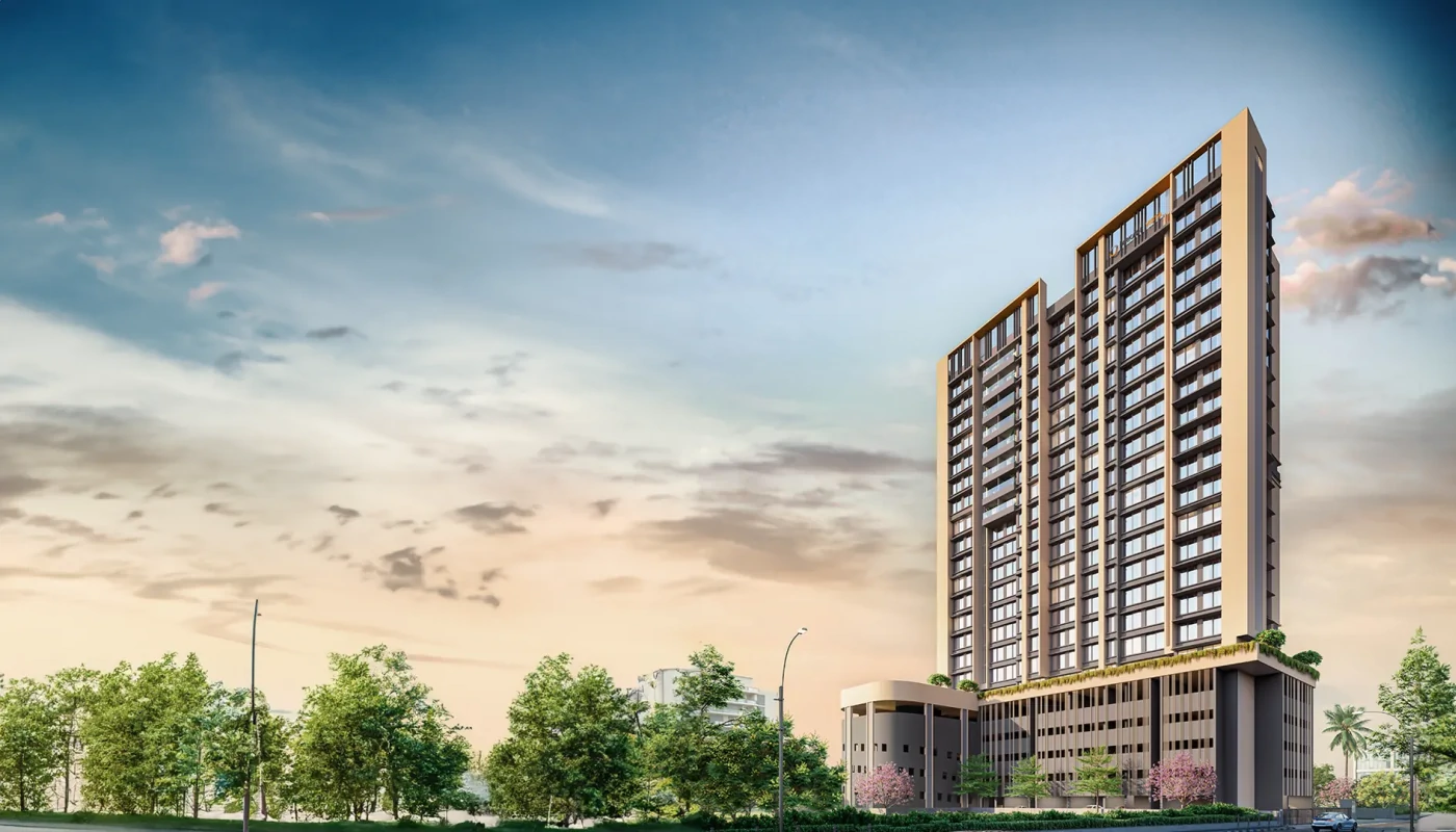 Elevation banner of Arkade Vistas, Goregaon East